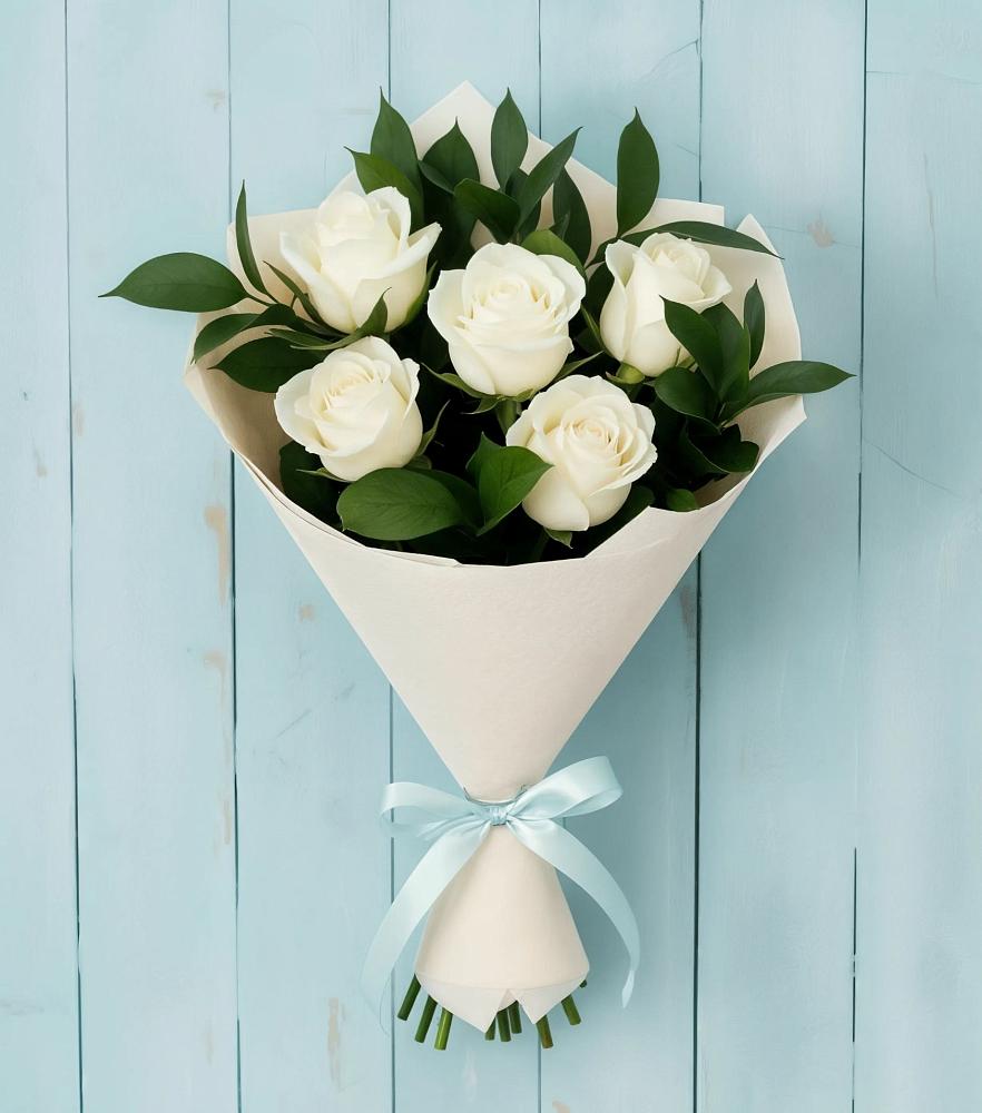 Букет цветов из: Розы в Дагестанской