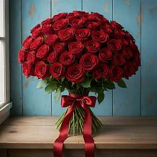 Букет Красные розы Блэк Меджик в Дагестанской