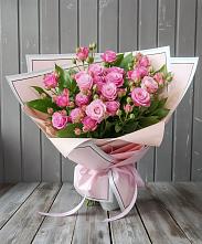 Букет Розовый кустик в Дагестанской