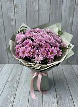 Букет цветов из:  Хризантемы #REPLACE_PRED# Дагестанской