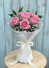 Букет цветов из:  Розы в Дагестанской