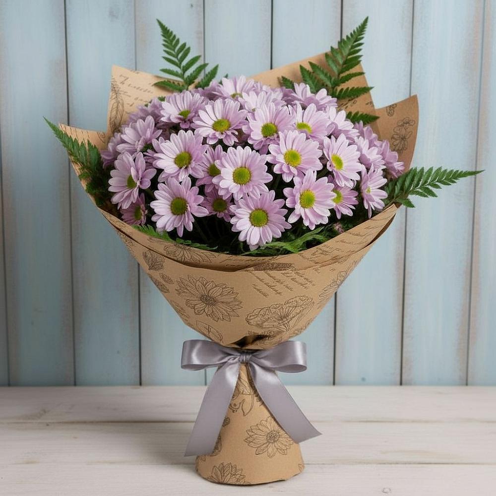 Букет цветов из: Хризантемы в Дагестанской