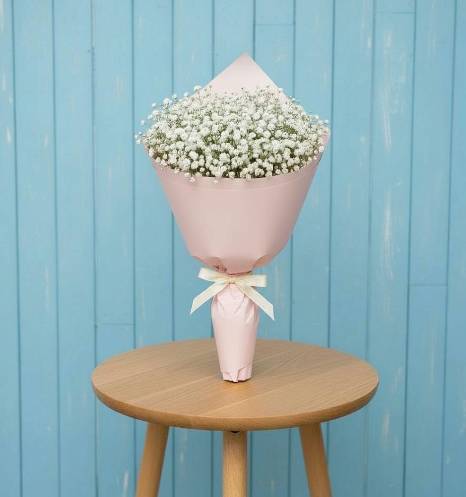 Букет цветов из: Гипсофила в Дагестанской