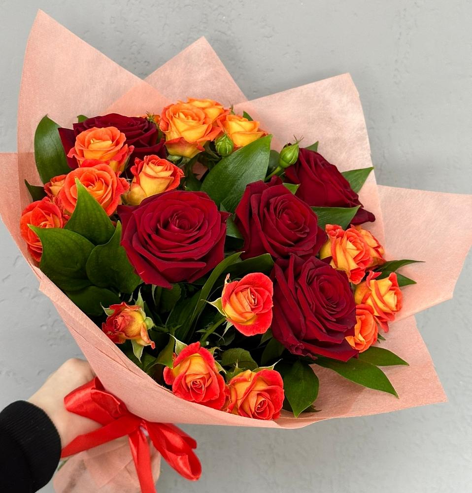 Букет Любовь и восторг в Дагестанской