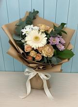 Букет цветов из:  Герберы и Хризантемы в Дагестанской