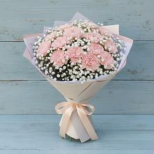 Букет цветов из:  Гвоздики в Дагестанской