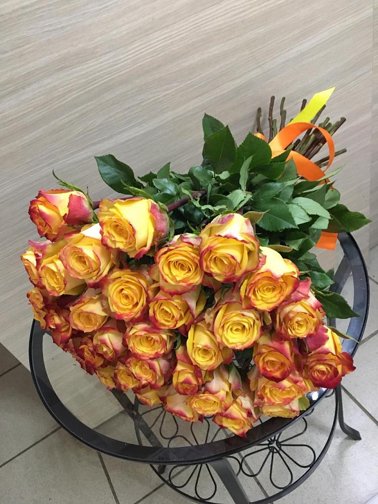 Букет Желтые розы в Дагестанской