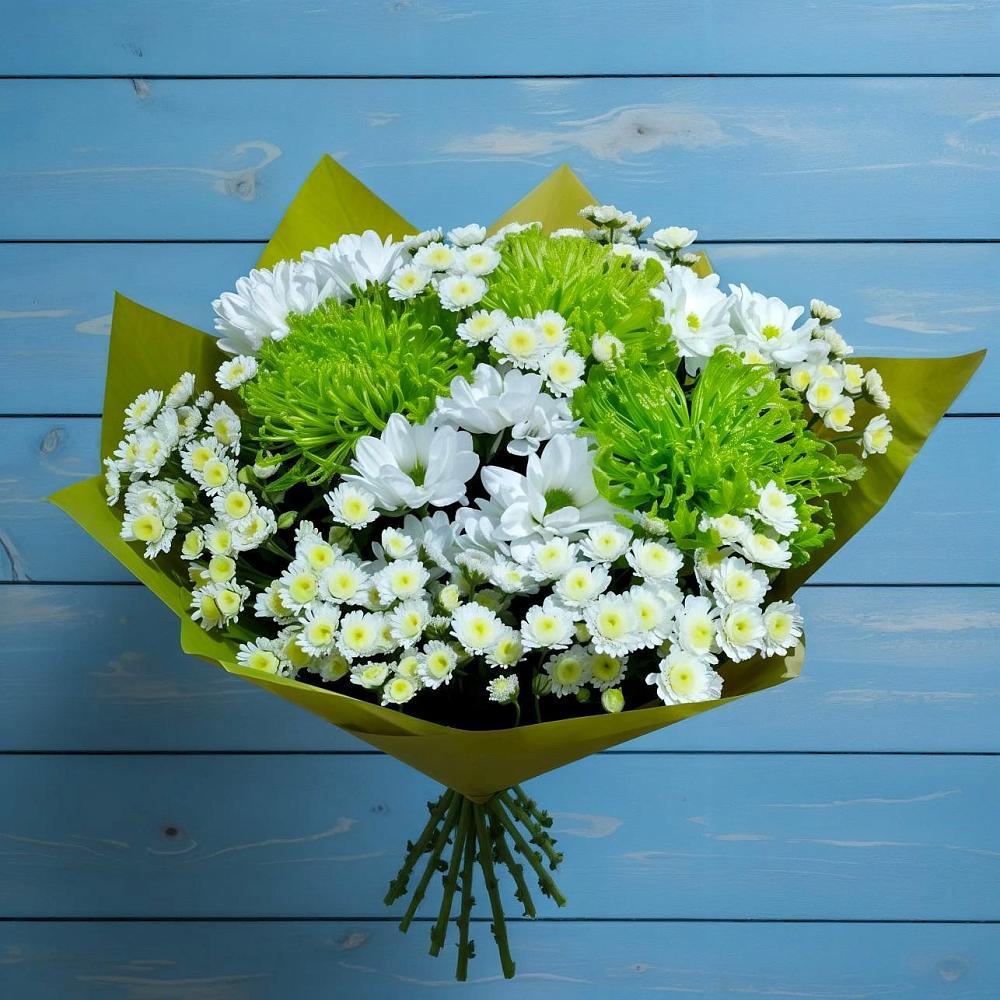 Букет цветов из: Хризантемы в Дагестанской