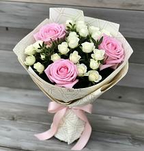 Букет цветов из:  Розы в Дагестанской