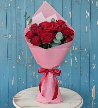 Букет цветов из:  Розы в Дагестанской