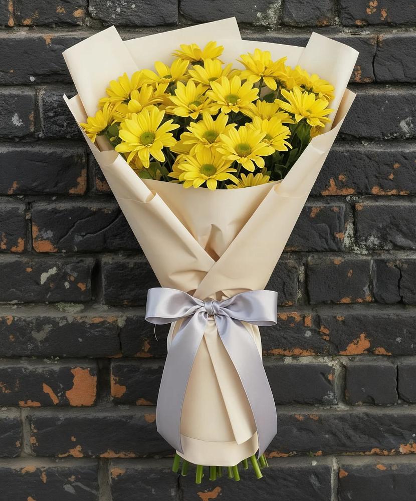 Букет цветов из: Хризантемы в Дагестанской