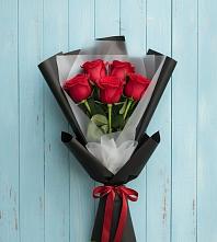 Букет цветов из:  Розы #REPLACE_PRED# Дагестанской