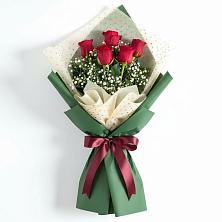 Букет цветов из:  Розы в Дагестанской