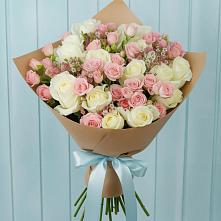 Букет цветов из:  Розы #REPLACE_PRED# Дагестанской