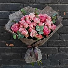 Букет цветов из:  Розы #REPLACE_PRED# Дагестанской